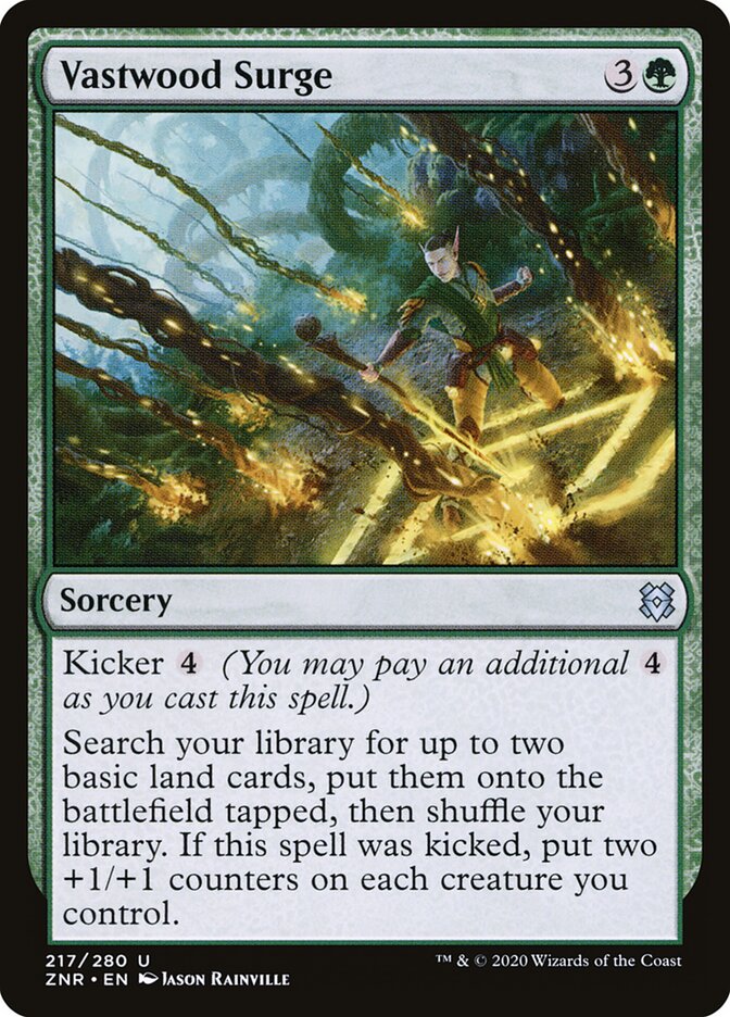 Vastwood Surge - carta Magic The Gathering