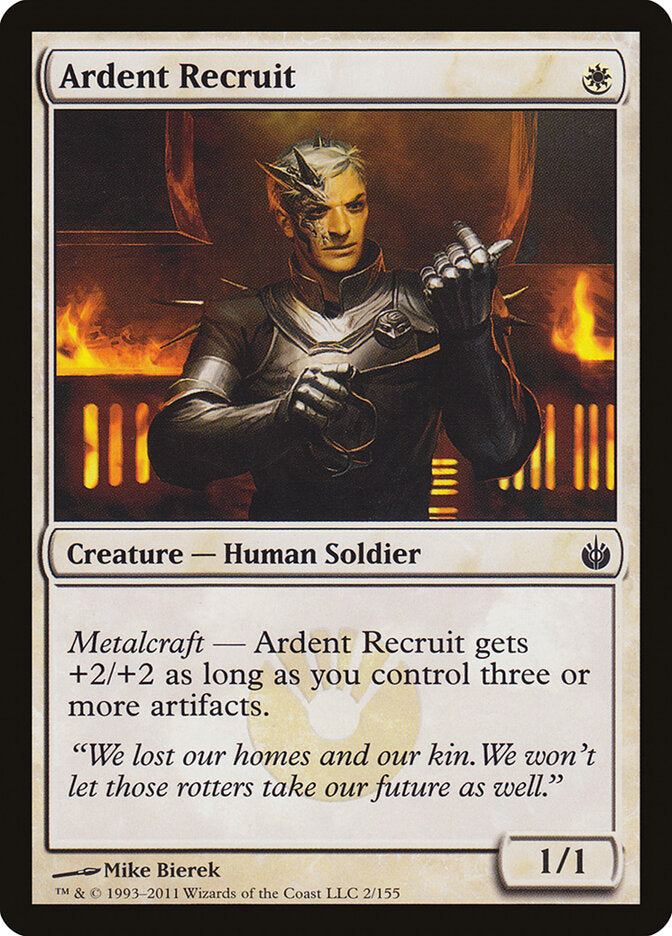 Ardent Recruit - carta Magic The Gathering