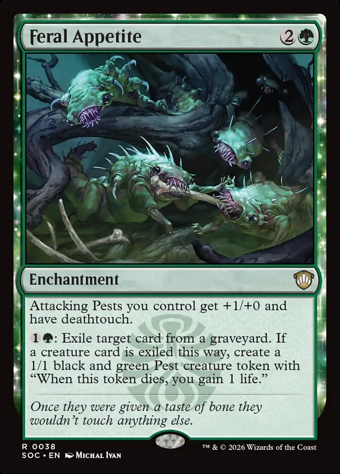 Feral Appetite - carta Magic The Gathering