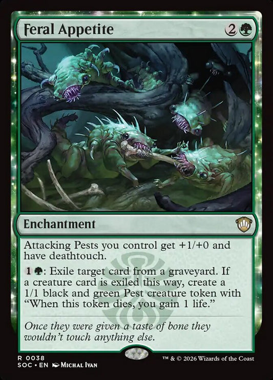 Feral Appetite - carta Magic The Gathering
