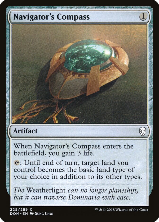 Navigator's Compass - carta Magic The Gathering