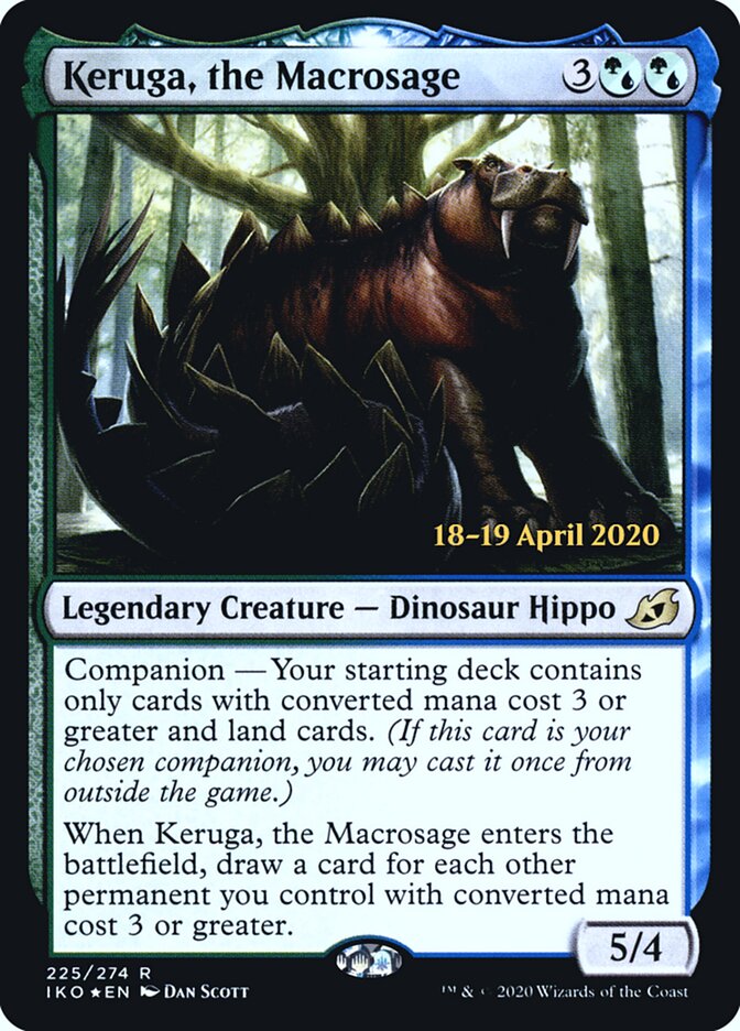 Keruga, the Macrosage - carta Magic The Gathering