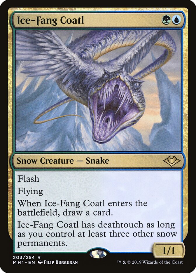 Ice-Fang Coatl - carta Magic The Gathering