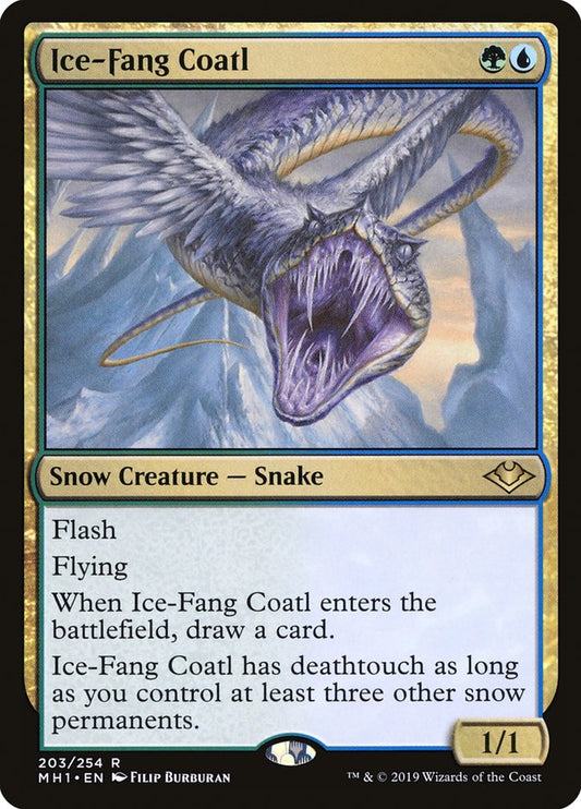 Ice-Fang Coatl - carta Magic The Gathering
