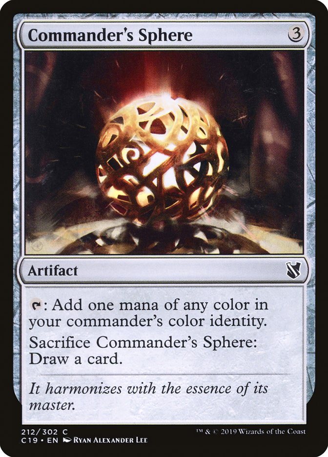 Commander's Sphere - C19-212-NF-STD