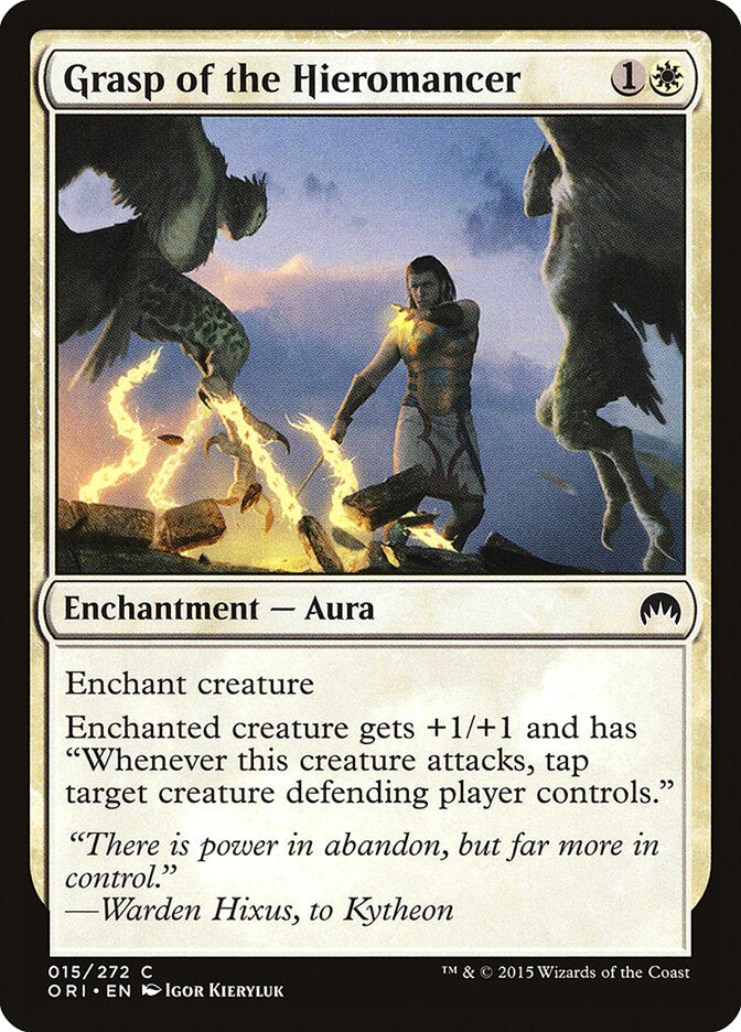 Grasp of the Hieromancer - carta Magic The Gathering