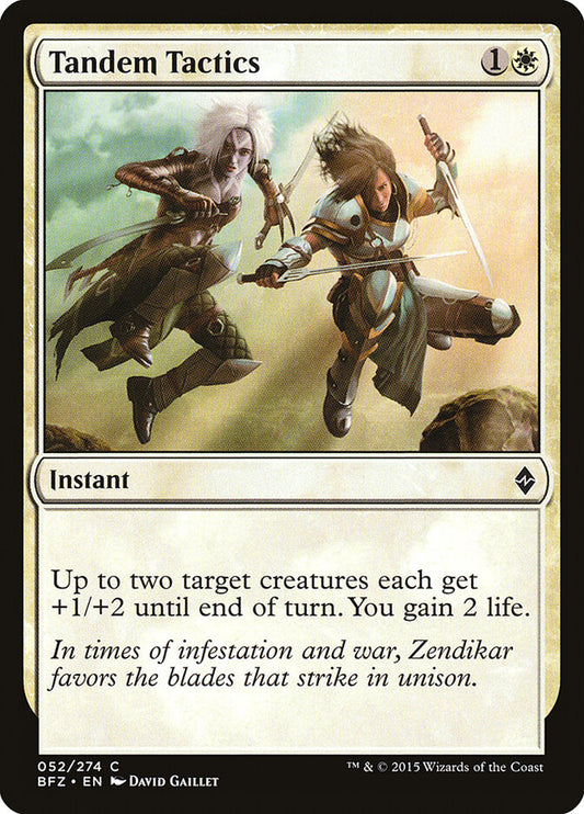 Tandem Tactics - carta Magic The Gathering
