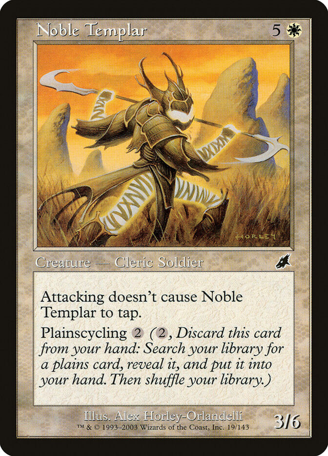 Noble Templar - carta Magic The Gathering