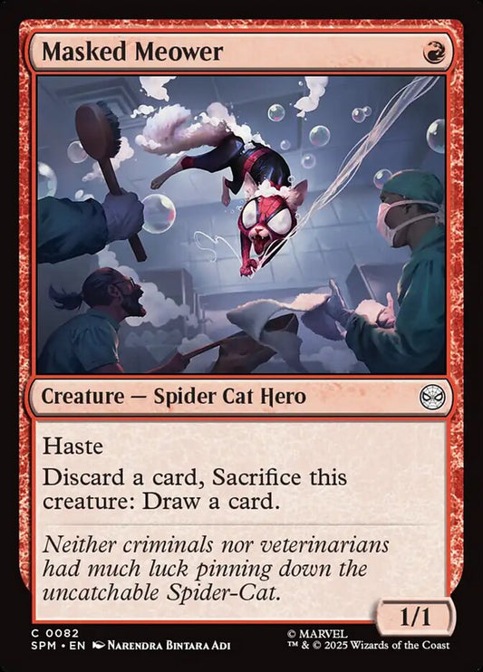 Masked Meower - SPM-082-F-STD