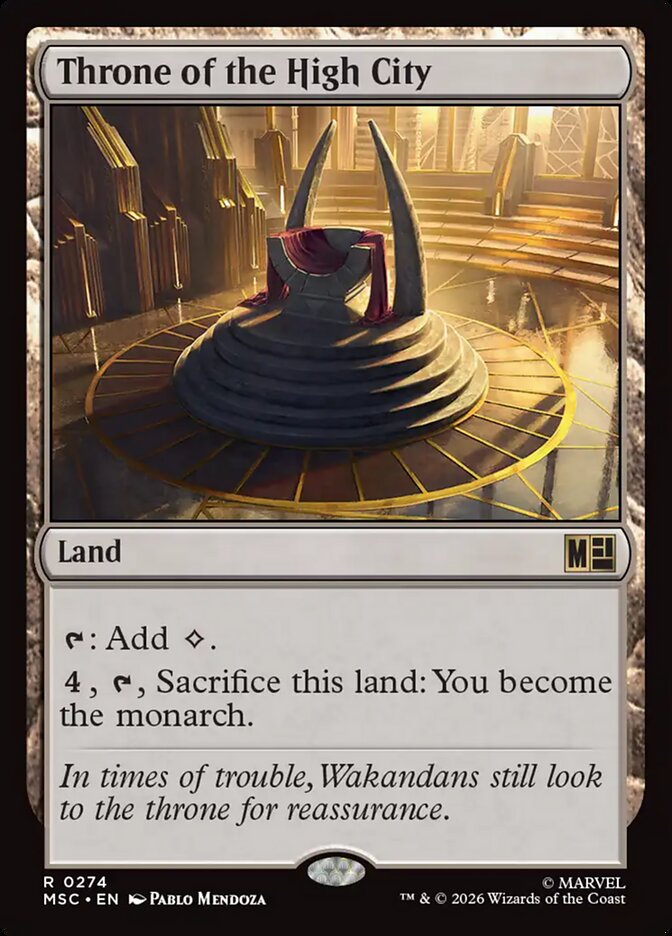 Throne of the High City - carta Magic The Gathering