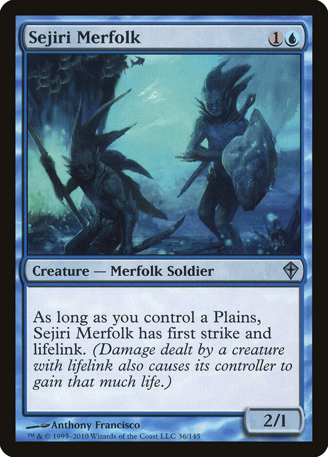 Sejiri Merfolk - carta Magic The Gathering