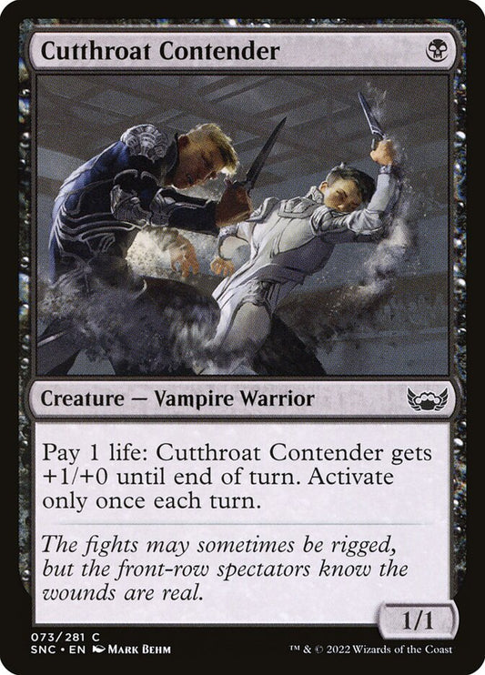 Cutthroat Contender - carta Magic The Gathering