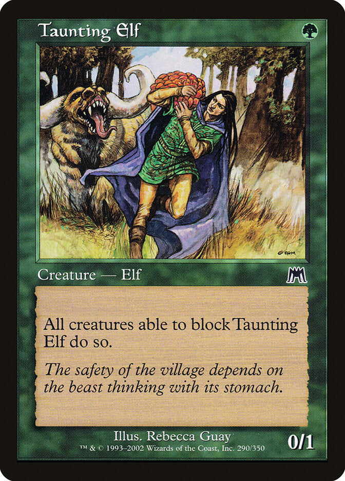 Taunting Elf - carta Magic The Gathering