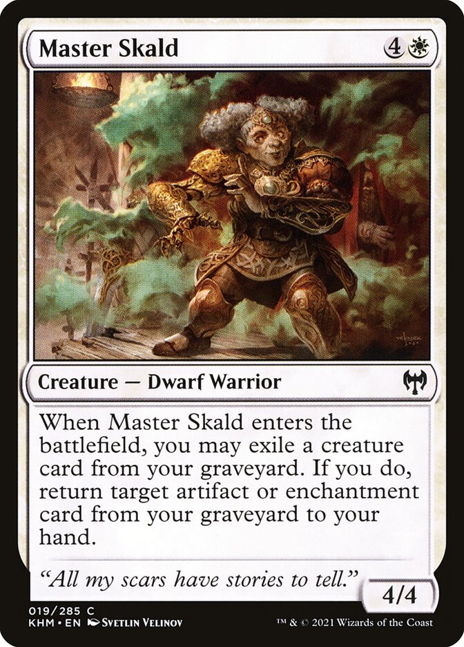 Master Skald - carta Magic The Gathering