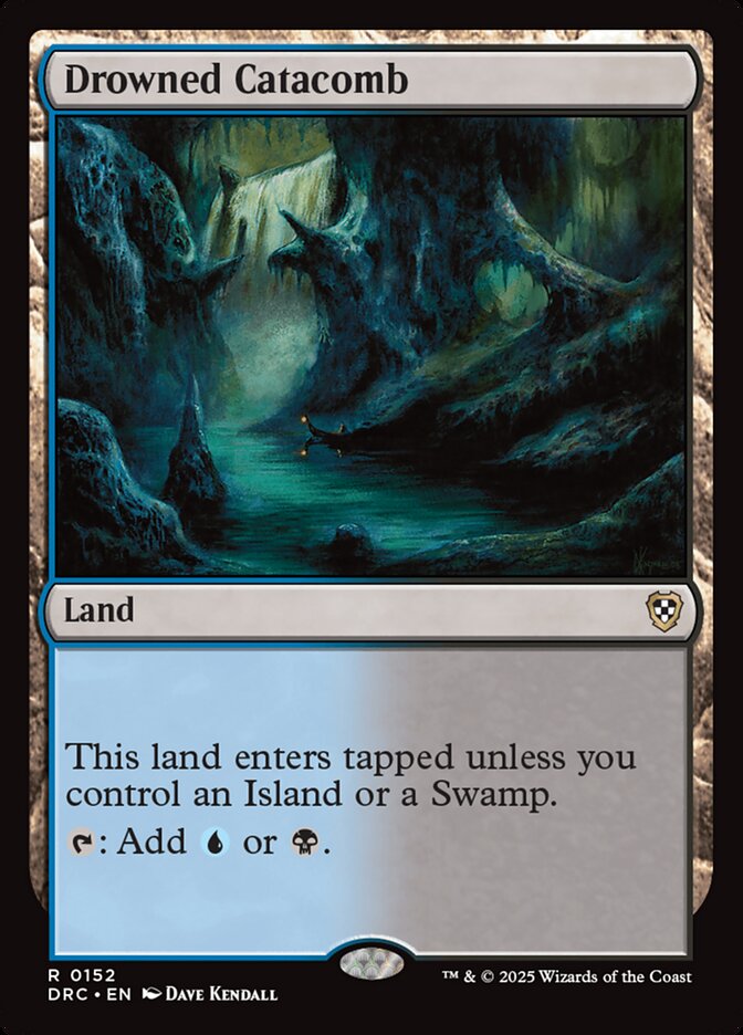 Drowned Catacomb - carta Magic The Gathering