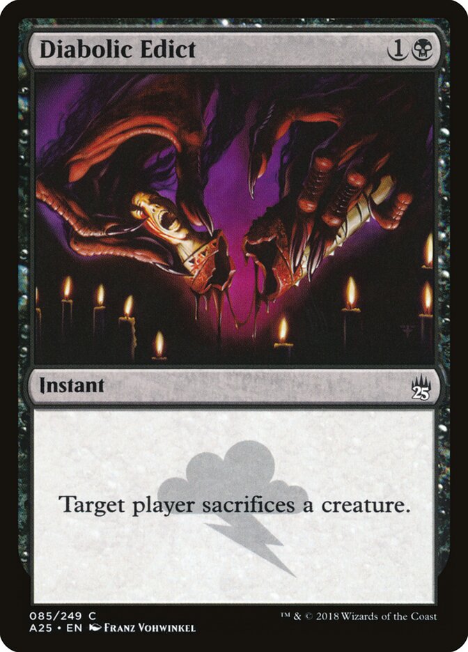 Diabolic Edict - carta Magic The Gathering