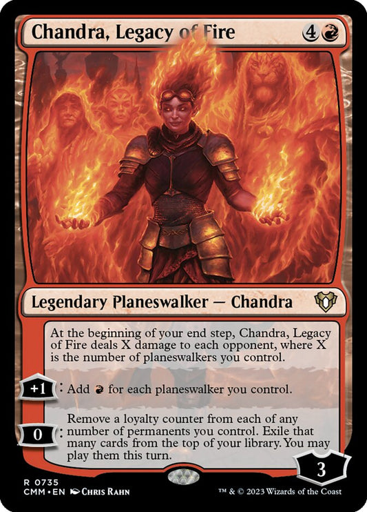 Chandra, Legacy of Fire - CMM-735-NF-STD