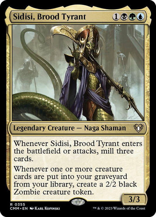 Sidisi, Brood Tyrant - CMM-355-NF-LDG