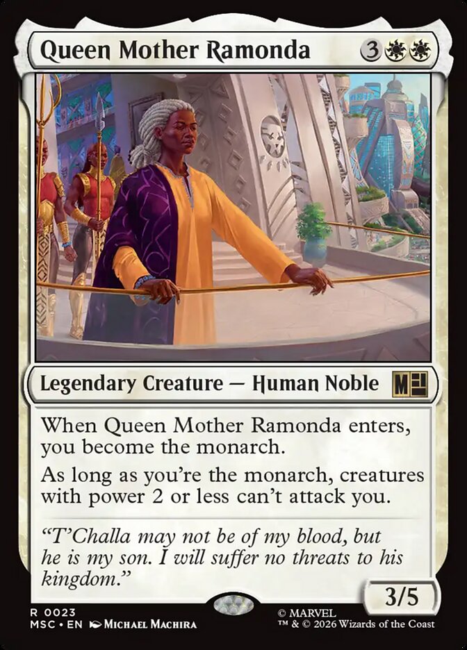 Queen Mother Ramonda - carta Magic The Gathering