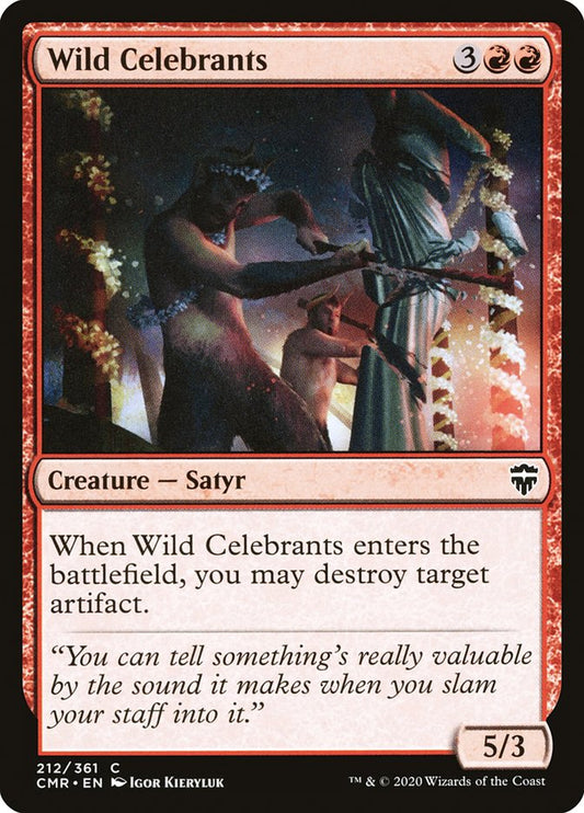 Wild Celebrants - carta Magic The Gathering