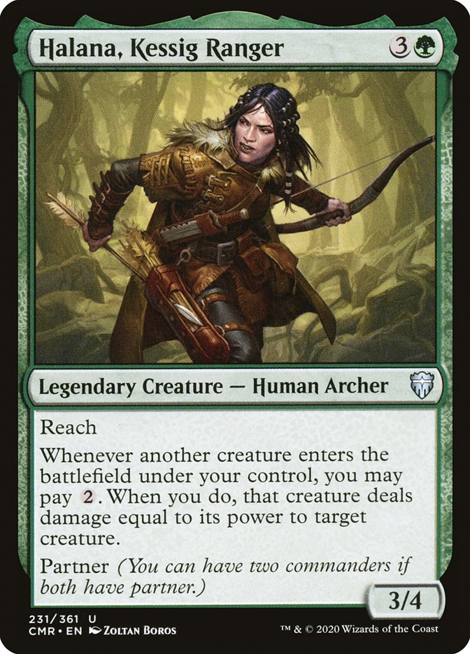 Halana, Kessig Ranger - carta Magic The Gathering
