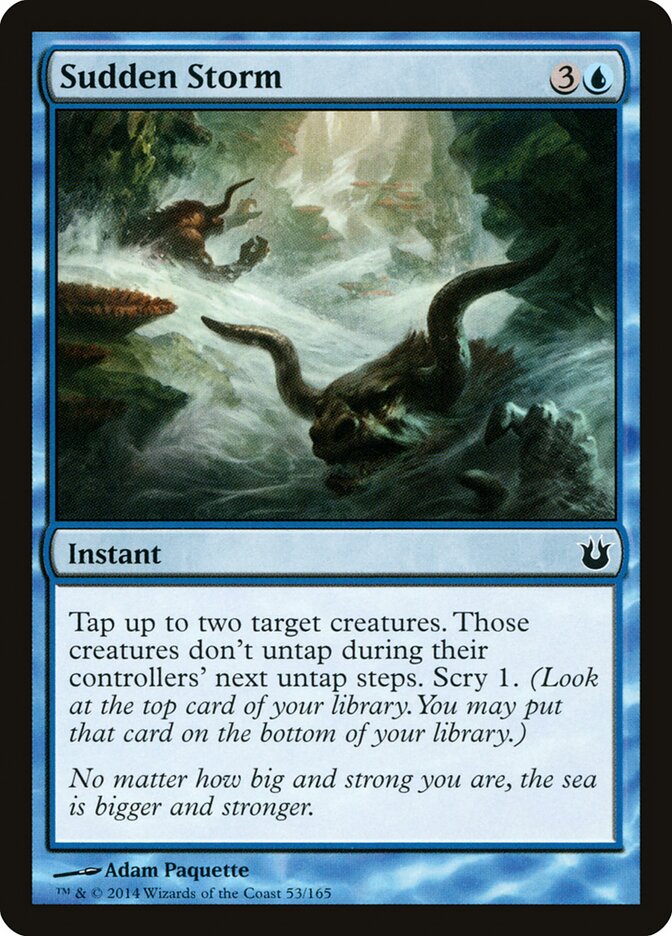 Sudden Storm - carta Magic The Gathering