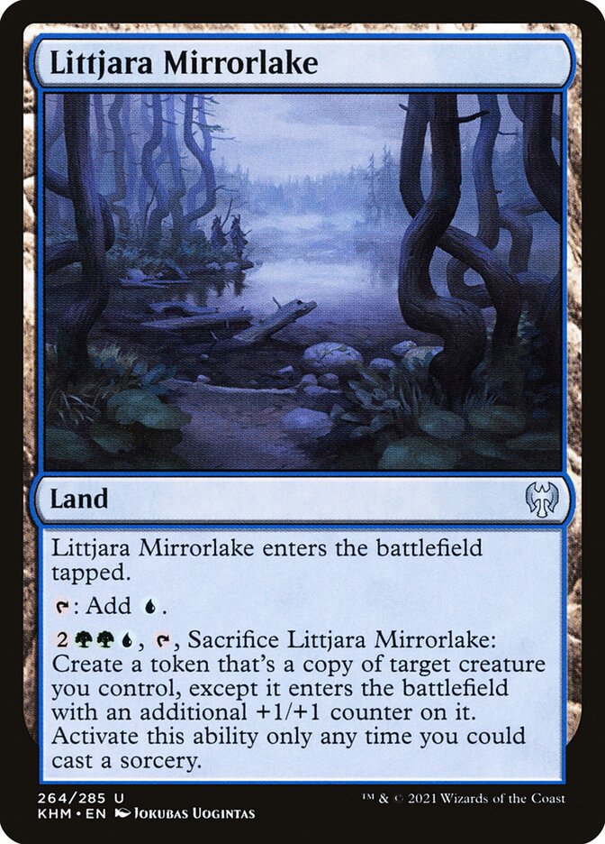 Littjara Mirrorlake - carta Magic The Gathering
