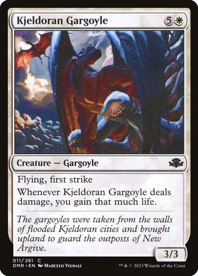 Kjeldoran Gargoyle - carta Magic The Gathering