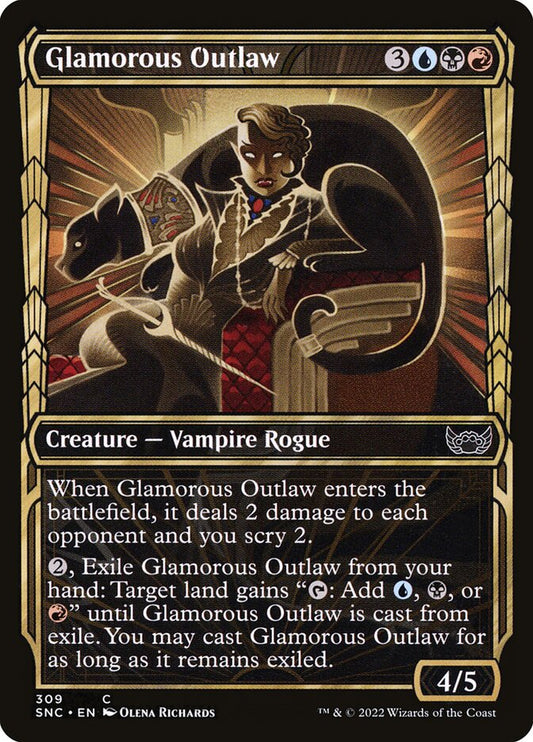 Glamorous Outlaw - carta Magic The Gathering