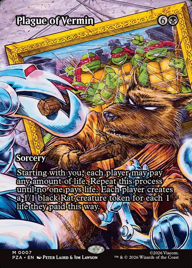 Plague of Vermin - carta Magic The Gathering