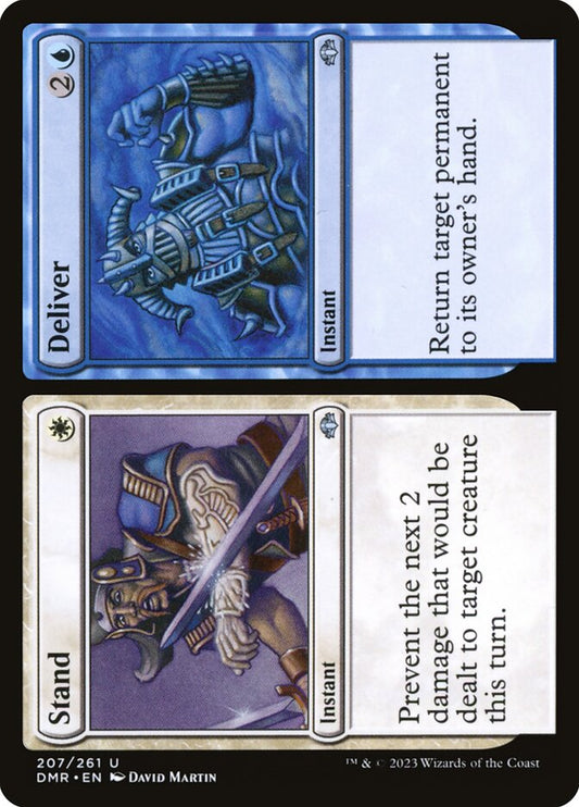 Stand // Deliver - carta Magic The Gathering