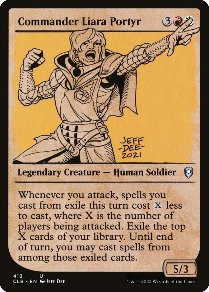 Commander Liara Portyr - carta Magic The Gathering