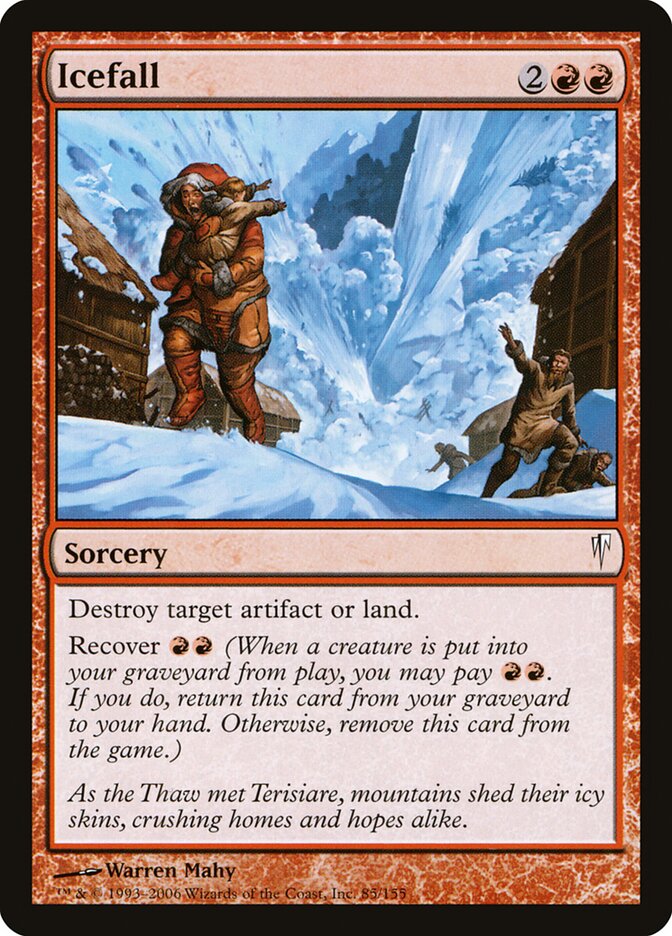 Icefall - carta Magic The Gathering