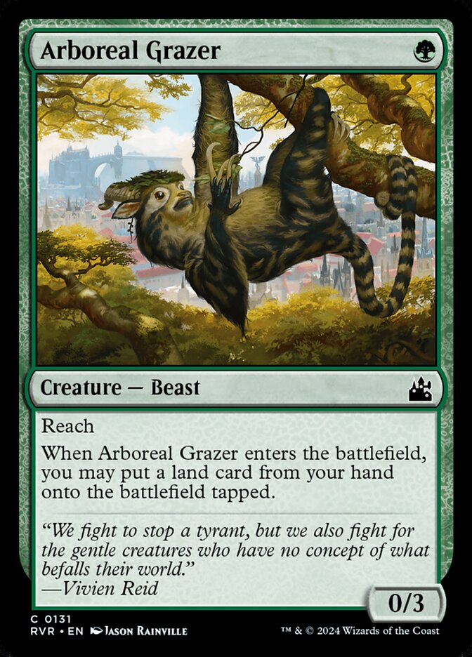 Arboreal Grazer (RVR)