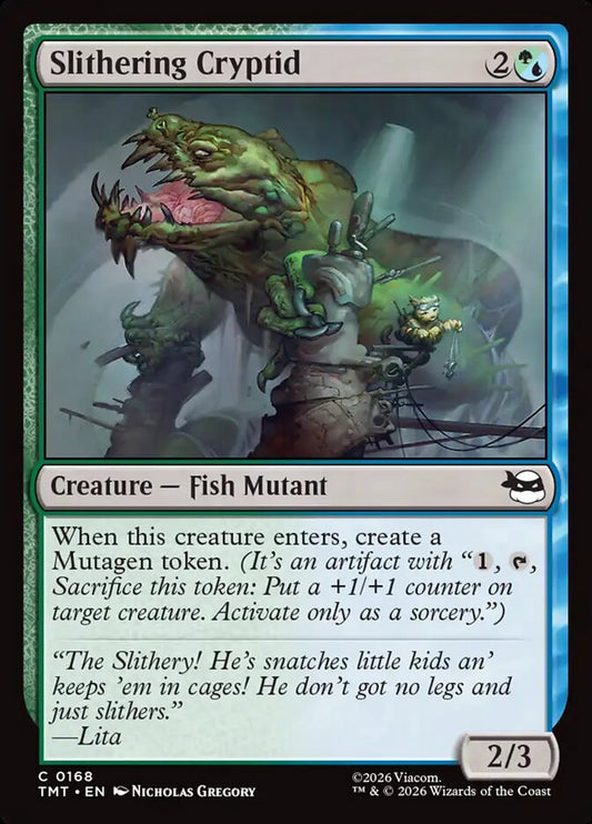 Slithering Cryptid - carta Magic The Gathering