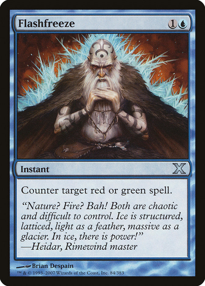 Flashfreeze - carta Magic The Gathering