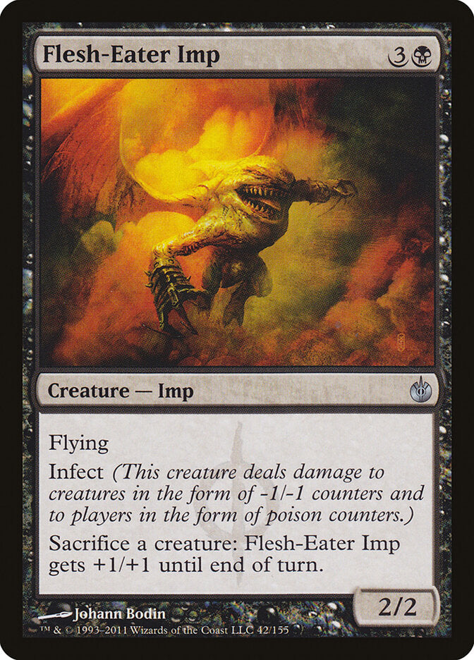 Flesh-Eater Imp - carta Magic The Gathering