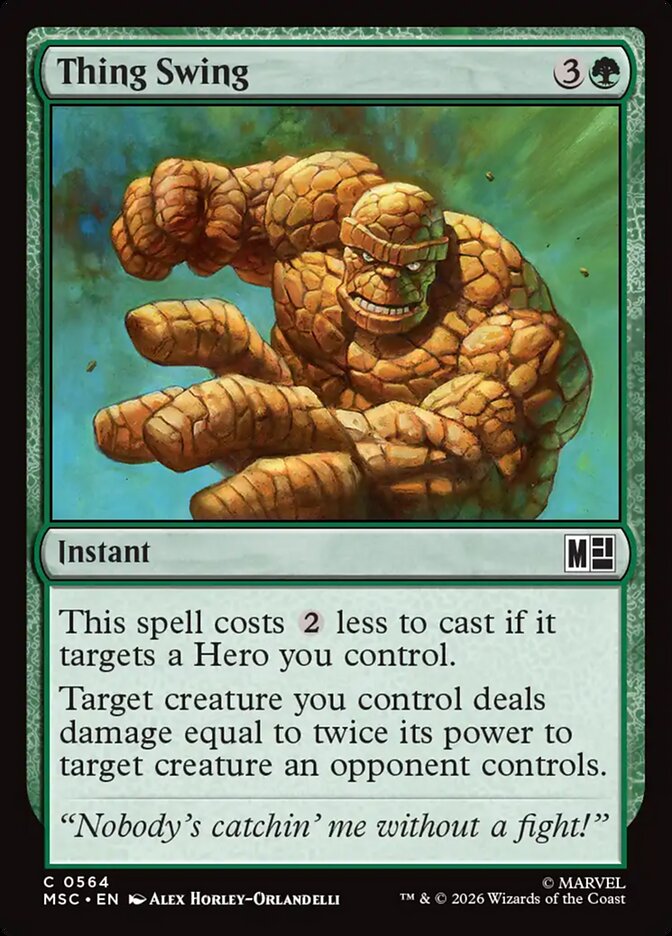 Thing Swing - carta Magic The Gathering