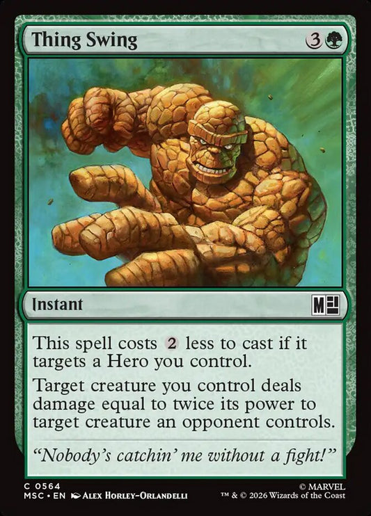 Thing Swing - carta Magic The Gathering