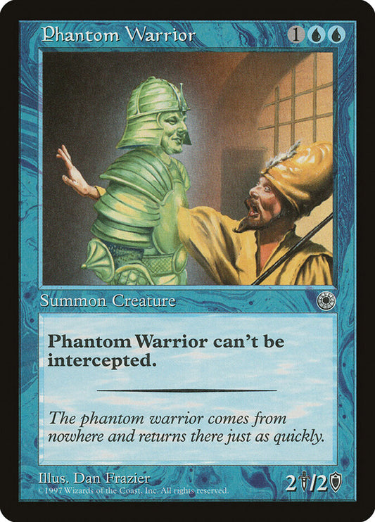 Phantom Warrior - carta Magic The Gathering