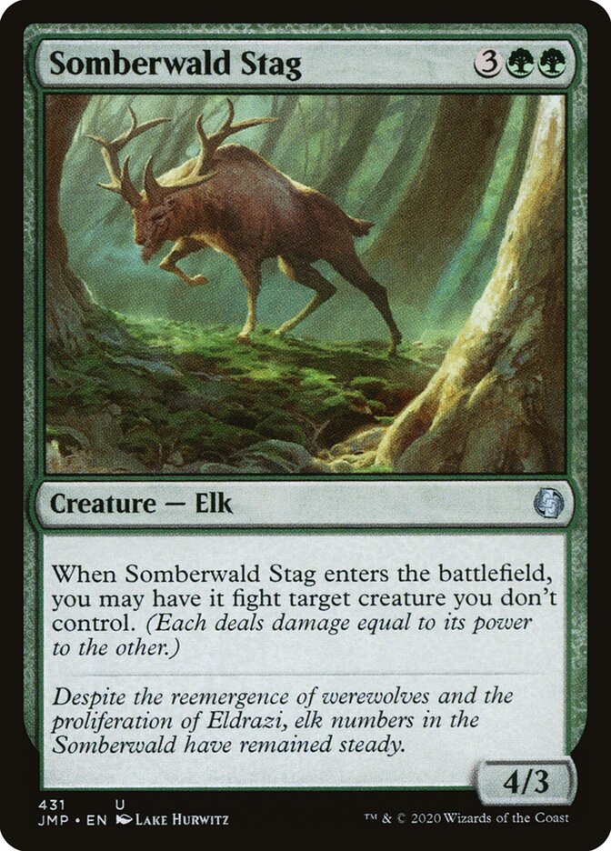 Somberwald Stag - carta Magic The Gathering