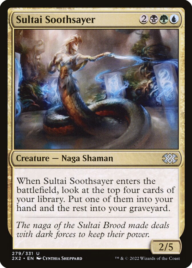 Sultai Soothsayer - carta Magic The Gathering