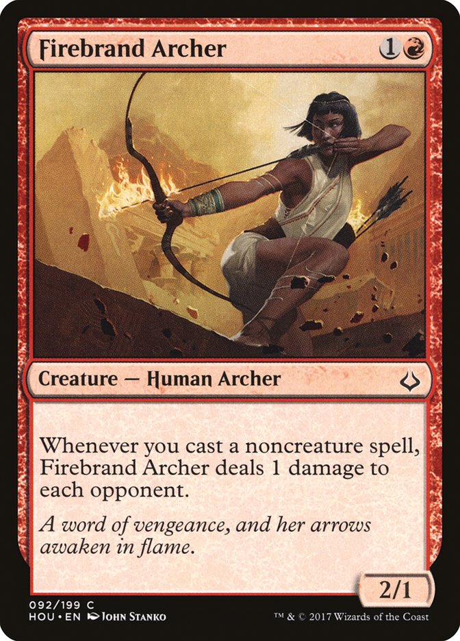 Firebrand Archer - carta Magic The Gathering