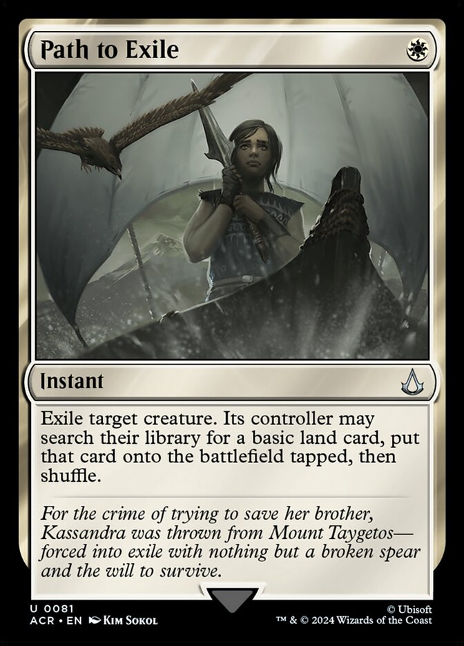 Path to Exile - carta Magic The Gathering