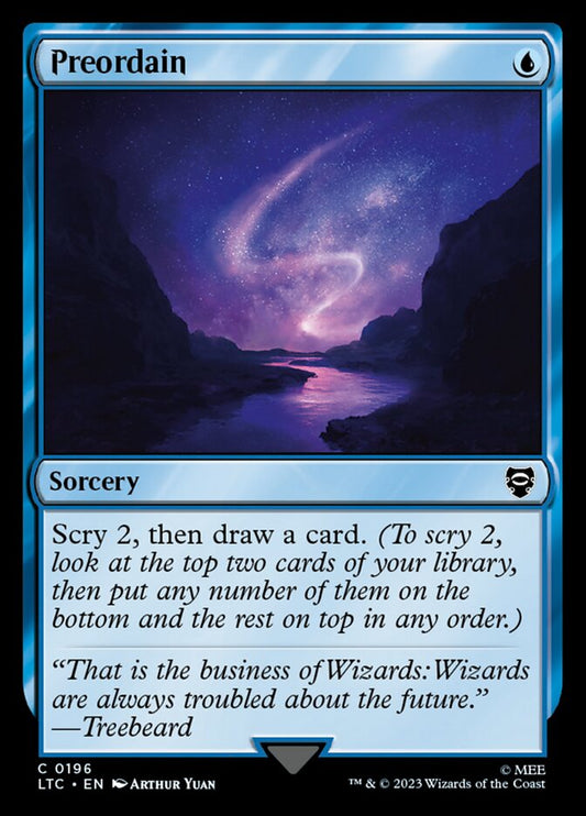Preordain - LTC-196-NF-UNI
