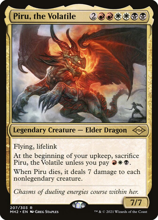 Piru, the Volatile - carta Magic The Gathering