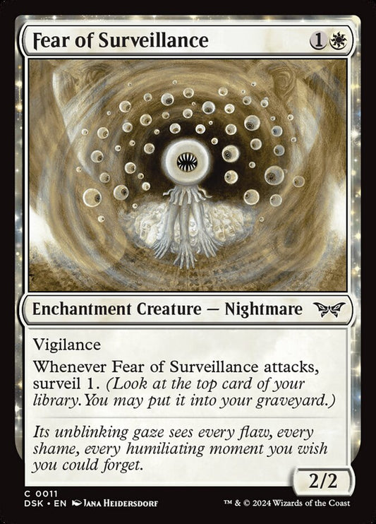 Fear of Surveillance - carta Magic The Gathering