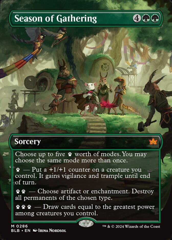 Season of Gathering - carta Magic The Gathering