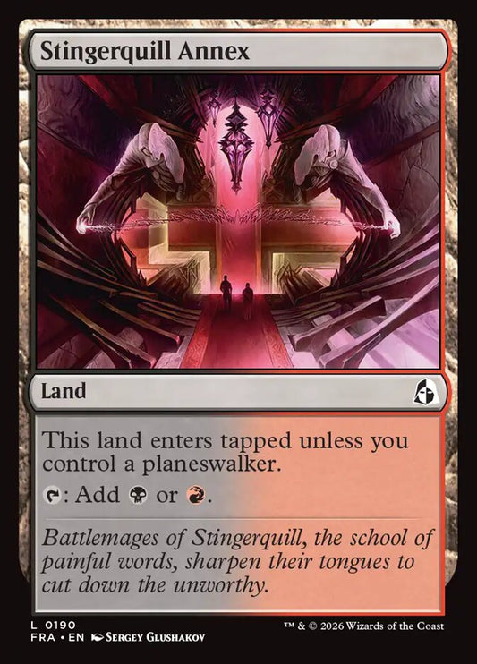 Stingerquill Annex - carta Magic The Gathering
