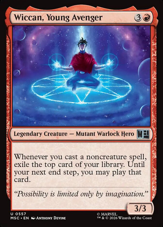 Wiccan, Young Avenger - carta Magic The Gathering